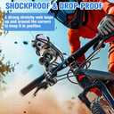 Jhua Bike Phone Holder Mount with Phone Cooler, Universal Phone Holder for Bike Handlebar Clamp, 360 Rotation Bicycle Motorcycle Phone Mount Holder for iPhone 16 15 14 Pro Max Plus 5.2-6.8" Cellphone