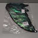 Fairy Wing Floral Garland Wand Organza Sparkling Sheer Butterfly Halloween Costume Angel Wings for Women 