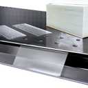 Clip Strip Corp. Price/Data Channel Label Holder Chips, Clear Plastic Tags, 2" L x 1.25" H, 7.5 Mil Thick, Gondola Shelf Edge, Reusable, Made for Point of Purchase Shelf Molding (1000)