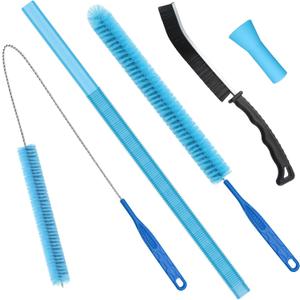 4 Pieces Dryer Vent Cleaner Kit with Lint Brush  Professional Dryer Vent Brush, Flexible Cleaning Tools for Lint Trap, Appliance Brush & Dryer Filter