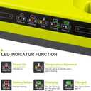 Ryobi 2Port P117 Dual Chemistry 18V Battery Charger - Fast Charger for Ryobi 18V Max Lithium NiCd Battery