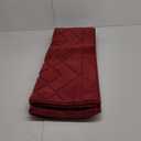 BEQHAUSE Kitchen Rugs Sets of 2 Washable Soft Kitchen Mats for Floor Non-Slip Kitchen Runner Rugs Absorbent Kitchen Floor Mats for Area Rugs, Sink, Hallway, Laundry 24”x35”+24”x60”,Burgundy Red