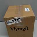 Acrylic Brochure Holder 6 x 8 Inches, 4-Pack Clear Plastic Display Stand for Half-Fold Flyers, Pamphlets, Menus, Trifold Literature, Wall Mount or Countertop Use