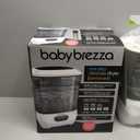 Baby Brezza Bottle Sterilizer and Dryer Advanced 33% Faster - Largest Capacity Steam Sanitizer - Universal Sterilization Machine for All Bottles + Pump Parts - HEPA Air Filter