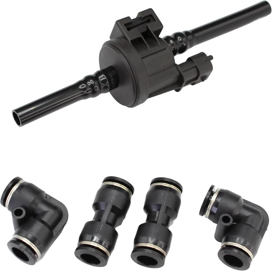 Automobile Vapor Canister Purge Vent Valve Solenoid Compatible with Land Rover 2010-2021, For Jaguar 2010-2023, For Ford 2020-2025 Escape 2.0L,1.5L. Fiesta 2014-2019.