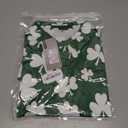 Mens Polo Shirts Short Sleeve Print Golf Shirts Gifts for Men (Green, XL)