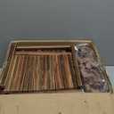 Dreyoo Plant Stand with Grow Lights, Wood Plant Shelf with Full Spectrum Grow Lamp for Indoor Corner, Vintage Multi Layer Lighted Stand for Living Room Balcony Display (14 Potted Shape)