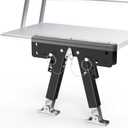 RV Step Stabilizer for Camper Steps RV Step Support, for Travel Trailers/5th Wheels/Motorhomes, Height Ranges from 2.8" to 11.4"