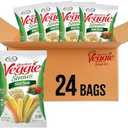Sensible Portions Garden Veggie Snacks - Veggie Straws, Snack Size, Sea Salt, 1 Oz (Pack of 24) (BB: January 26, 2026)