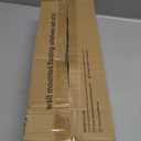 BAYKA Wall Mounted Floating Shelves, Wood Floating Wall Shelf for Books & Decor, Small Space-Saving Display & Organizer  Black Set of 4 (Black Board & Black Brackets)