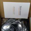 Smart Beverage Heating Plate Candle Wax Cup Warmer Electric Thermostat Coaster for Hot Coffee Milk Tea Water Cocoa Desk Home Office Use (R1 Black)