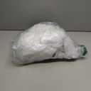 Halloween Mens Ghost Costume Adult Scary One Piece Jumpsuit Outfit Hooded Ghost Onesie Cosplay for Cosplay Party (Large)