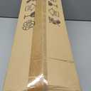 60'' Outdoor Ceiling Fans without Light,3 Solid Wood Blades with DC Silent and Large Airflow,Modern Ceiling Fan for Bedroom,Living Room,Porch (Dark Walnut)