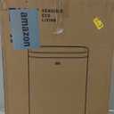 EKO Madison Brushed Stainless 50 Liter/13.2 Gallon Step Trash Can with Inner Liner - Fingerprint Resistant Finish