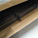 FOREHOGAR Metal Garden Fence 28in (H) x 11.7ft (L), 5 Panels + 6 Stakes Rustproof Border Fence Animal Barrier for Dog, No Dig Garden Fencing for Yard Flower Bed Patio Outdoor, CTW2828 Black