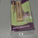 EXCEART Solid Beech Wood Knitting Loom with Crochet Hook Lightweight Scarf Loom Kit for Easy DIY Scarf Weaving and Handcraft