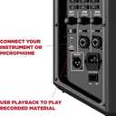ION Audio Trouper 100 - Battery Powered Portable Bluetooth Speaker with Rechargeable Battery, Multi-Channel Mixer and FM Radio, 100W