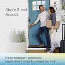 Yale Assure Lock 2 Deadbolt, Satin Nickel Keyed Smart Entry Door Lock with Z-Wave Connected Touchscreen Keypad for Code Entry and Remote Access, YRD420-ZW2-619