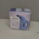 Handheld Steamer for Clothes Wrinkle Removes,Garment Steamer for Hat,1.5lbs Lightly,40s Fast Heat-up,8 FT Power Cord,800W, for Home and Travel with Automatic Shut-Off Safety Protection (white)