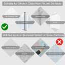 2 Pack Grab Bars for Bathtubs and Showers, Suction Grab Bar, Heavy Duty Shower Handle Removable Bath Handrails for Seniors and Elderly, Bathroom Safet