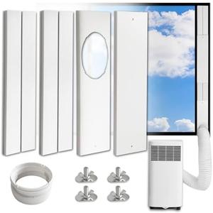 Portable AC Window Vent Kit - Complete Air Conditioner Window Kit,