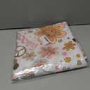 Horaldaily Groovy Retro Boho Tablecloth 60x120 Inch Rectangular, Pink 60s 70s Themed Washable Seasonal Table Cover for Party Picnic Dinner Decor