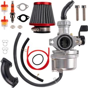 BlueStars PZ22 Carburetor 22mm Carb Kit for 50cc 70cc 110cc 125cc Pit Dirt Bike ATV Compatible with SSR CRF50 TaoTao Coolster Apollo RFZ DB14 DB24 4-Stroke Chinese Quad