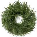 24 Inch Real Touch Norfolk Pine Wreath Christmas Wreaths for Front Door, Large Artificial Christmas Wreath Outdoor Greenery Wreaths for Wall Window Porch Farmhouse Indoor Outdoor Home Holiday Decor