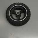 10x2.70-6.5 Solid Tire, 10 Inch Electric Scooter Puncture-Proof Replacement Wheel for Evercross H5 70/65-6.5 Super-Grip