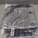 FootJoy Deluxe Shoe Bag (9.5x13x5, Grey/Navy)