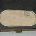 Koville Italian Travertine Tray, 12"x6" Vanity Decorative Marble Tray for Countertop, Catchall Tray for Perfume, Candles, Jewelry Dish Tray