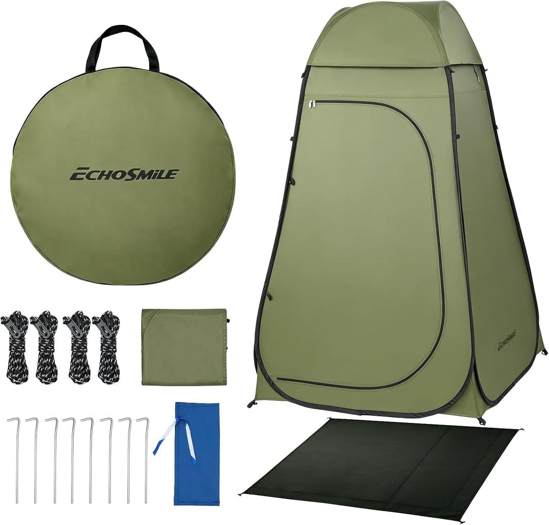 EchoSmile Pop Up Shower Tent Portable Outdoor Privacy Camping Changing Tent