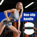 LEEKEY Adjustable Dumbbells, Dumbbells with Anti-Slip Handle for Exercise & Fitness Fast Adjust Weight, Innovative Workout Equipment, Dumbbell Set Adjustable Weight