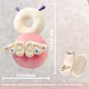 Baby Head Protector Backpack with Safety, Toddler Adjustable Head Protection for Baby Walking and Falling Crawling, 0.5-3 Years 6-36 Months, Elf