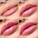 L'Oreal Paris Plump Ambition pH Hyaluron Lip Oil, Color Shifting Lip Tint with 24HR Hydration, Volumizing Shine and Lasting Color, 050 pH Lilac