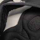 ZHENYEMEI Bamboo Cotton Sleep Mask with Bluetooth Wireless Headphones - Blackout Eye Mask for Sleeping 3D Contoured Sleep Headband Ear Muffs Lengthen & Low Noise Hook for Better Experience (Black)