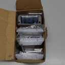 SOLPEX Solar Fence Lights Outdoor, Solar Step Lights Waterproof LED Deck Lights for Stair, Balcony, Railing, Front Porch, Yard, Garden and Patio Decor (8 Pack Warm White) (Brown)