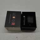 MioHHR Stainless Steel Band and Case Compatible with Apple Watch Band 44mm 42mm (Series 3/2/1), Men Metal Protective Bumper Cover for iWatch Series 6/5/4/3/2/1/SE/SE2/SE3,Black