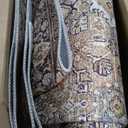 Loloi Layla Collection LAY-03 Olive/Charcoal 9'-0" x 12'-0" .13" Thick Area Rug, Soft, Durable, Vintage Inspired, Distressed, Low Pile, Non-Shedding, Easy Clean, Printed, Living Room Rug