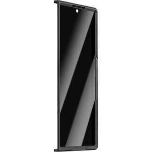 Caka for Galaxy Z Fold 7 Front Frame Built-in Tempered Glass Screen Protector, Compatible with Samsung Galaxy Z Fold 7 Case, PrivacyBlack