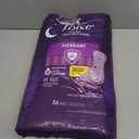 Poise Overnight Incontinence & Postpartum Pads for Bladder Leaks, 8 Drop Extra Coverage, 36 Count