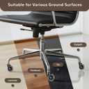 Office Chair Wheels, Set of 5 Caster Wheels Office Accessories, 3 Inch Heavy Duty Casters for Chairs to Replace Office Chair Mats, Smooth & Quiet Universal Fit for Most Chairs(5 Pack)