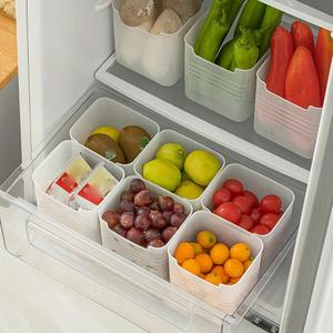 3 Pack Refrigerator Organizer Box, Refrigerator Drawers for Fruit and Vegetable for Fridge Cupboard Pantry Snacks Tins Kitchen
