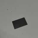 Wallet Tracker Card Air-Tag (iOS Only) - Work with Apple Find My, Bluetooth Tracker Smart Tracking Card Wallet Finder, 0.07in Slim, IP68 Waterproof, Item Locator for Luggage Tags, Passports, Purse (1 pack, Dark Black)