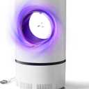 Bug Zapper, Electric Mosquito & Fly Zappers/Killer - Insect Attractant Trap Powerful Bug Zapper Light, Hangable Mosquito Lamp for Home, Indoor, Outdoor, Patio (White)