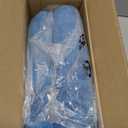 Amazon Basics 2-Piece Quick-Dry Oversize Bath Towel, 100% Cotton, 54" x 30", Lake Blue