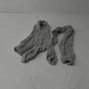 Pcavin Women's Thigh High Socks Over the Knee Cable Knit Boot Socks, Long Warm Fashion Leg Warmers Winter (One Size, 1pcs-gray)