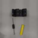 Acadia Upgrade Driver Side Master Power Window Control Switch with RED Light Compatible with 2007-2016 GMC Acadia, Durable Materials, 20945224, D1961F, D1930F