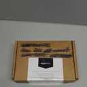 Amazon Basics Electronic Keypad Deadbolt Door Lock with Auto Lock, Touch-Control Keyless Entry, Customizable User Codes, Easy Installation, Contemporary, Matte Black, 1-Pack