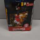 Joiedomi Hanging Christmas Inflatables Decoration, Christmas Inflatable Reindeer and Climbing Santa, Blow Up Santa with Build-in LED for Xmas Party Indoor, Outdoor, Yard, Garden, Lawn Decor